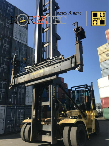 second-hand container lifter | containerstacker | empty-container handler Hyster Konecranes Kalmar